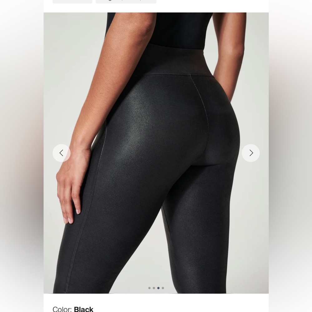 Spanx Faux Leather Leggings